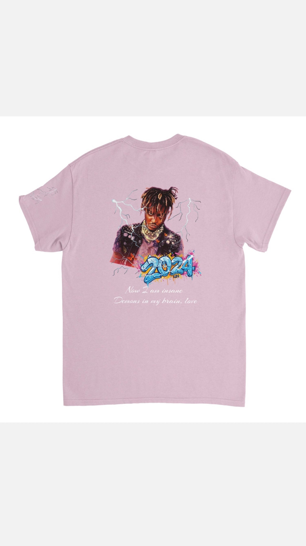 T-shirt designed (All Girls Are The Same by Juice WRLD)