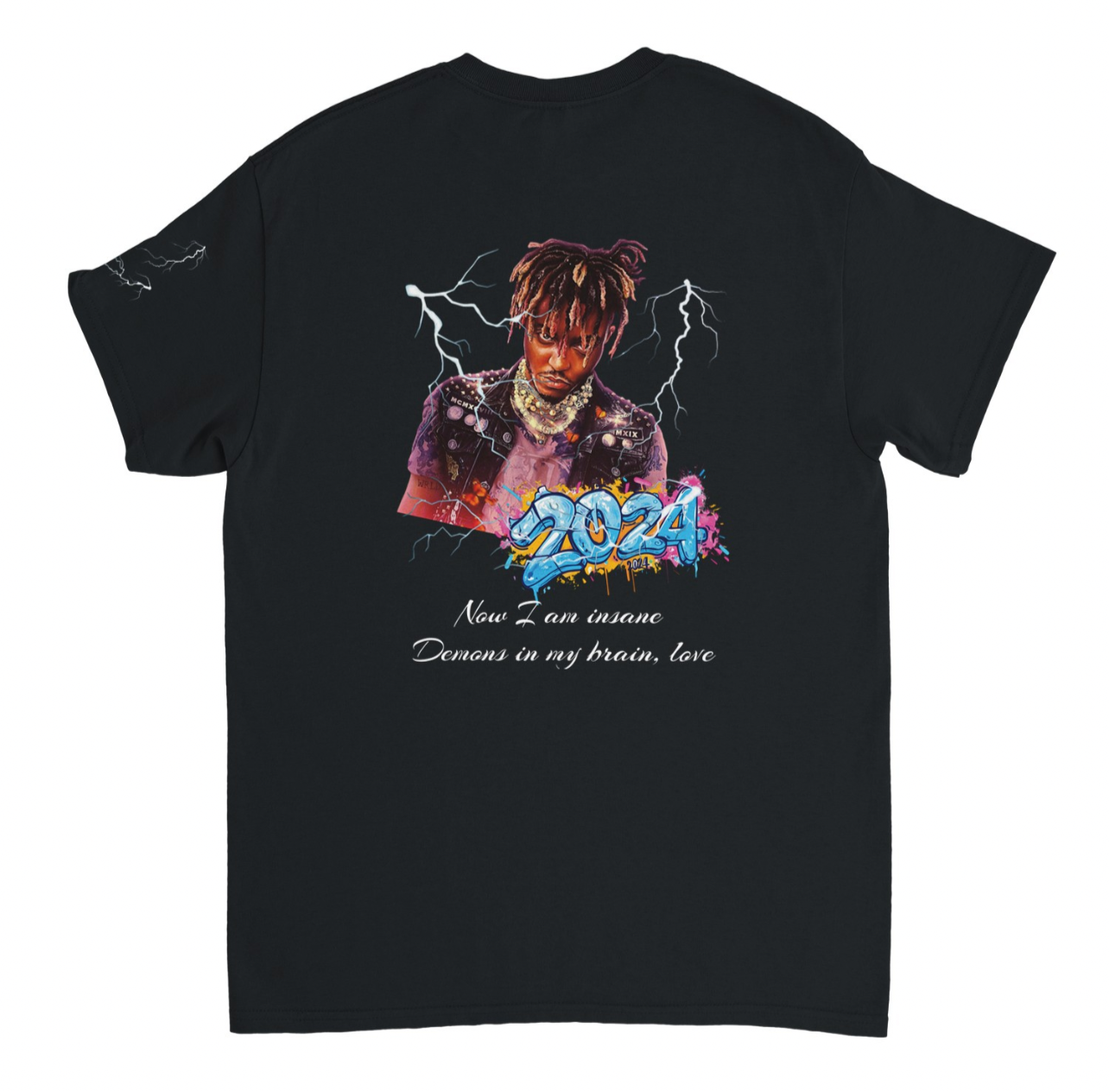 T-shirt designed (All Girls Are The Same by Juice WRLD)