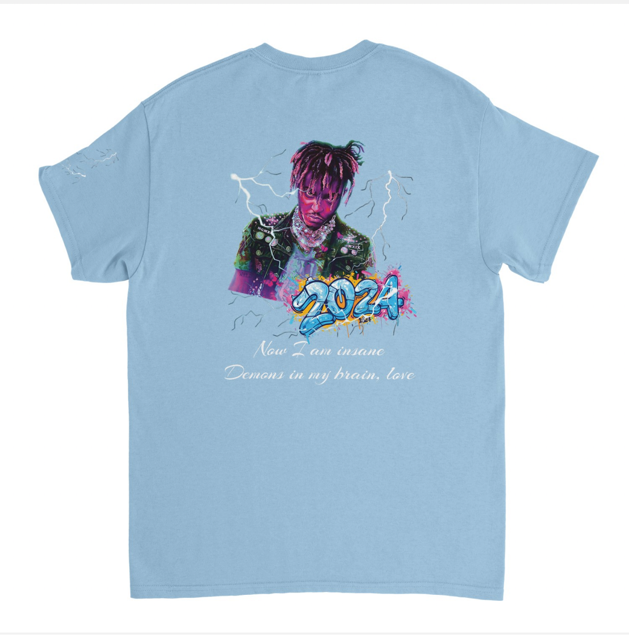 T-shirt designed (All Girls Are The Same by Juice WRLD)