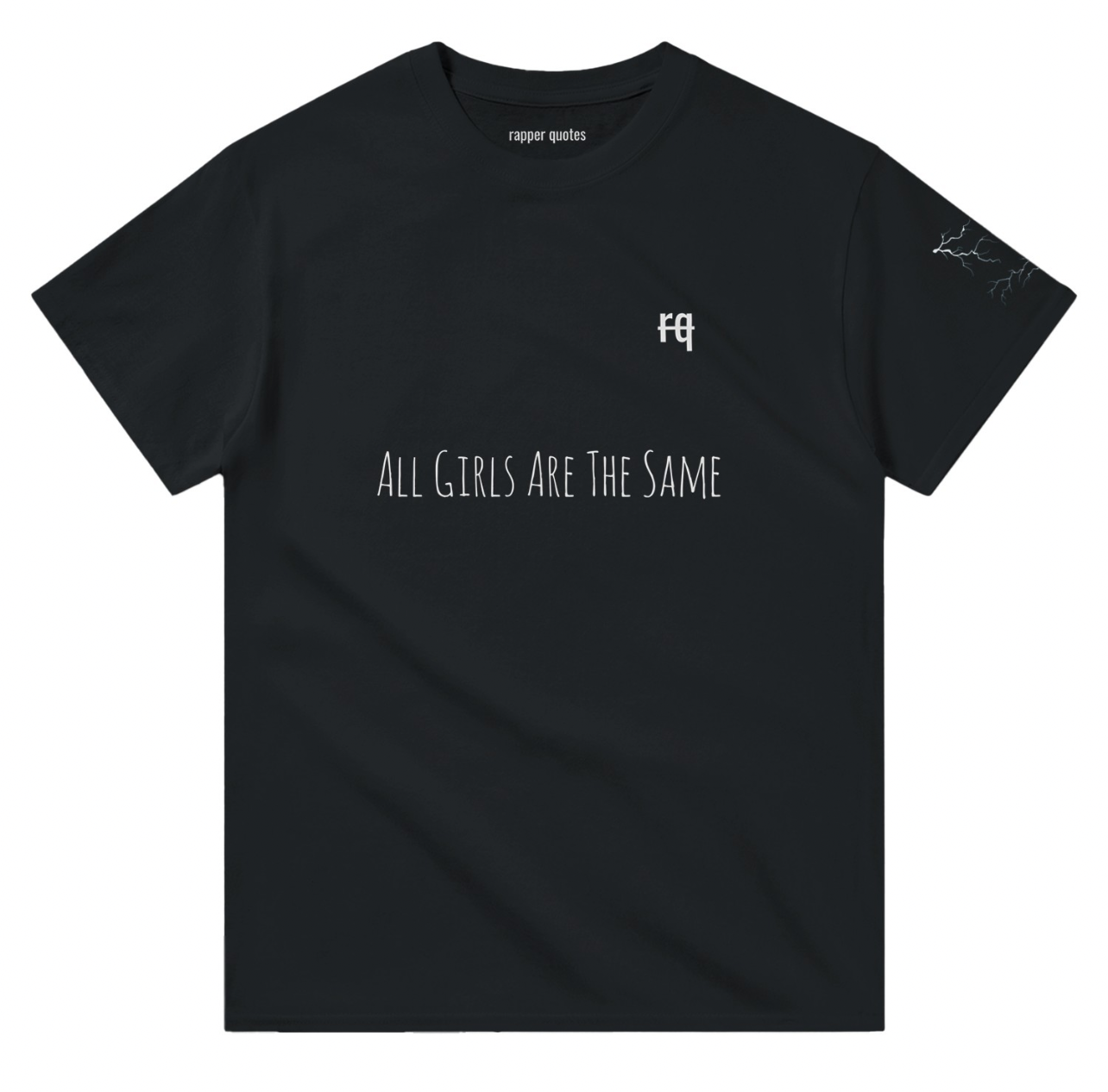 T-shirt designed (All Girls Are The Same by Juice WRLD)